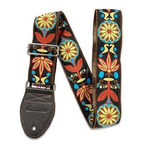 Souldier Strap - Daisy Nutmeg with Black Leather