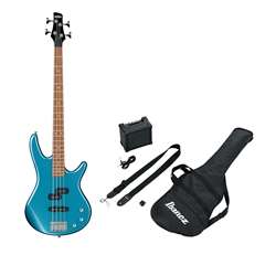 Ibanez Jumpstart IJSR190N Bass Guitar Pack with Amp - Metallic Blue