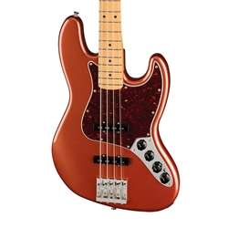 Fender Player Plus Jazz Bass - Aged Candy Apple Red with Maple Fingerbaord