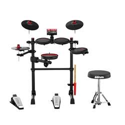 DDrum E-Flex Electronic Drum Set with Mesh Drum Heads