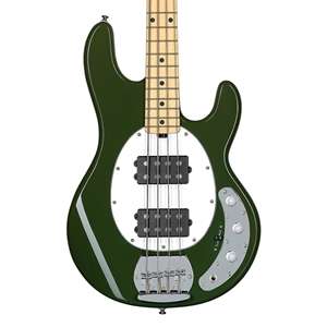 Sterling Stingray Ray 4HH - Olive with Maple Fingerboard