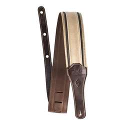 Taylor Reflections 2.5" Leather Guitar Strap - Spruce/Ebony