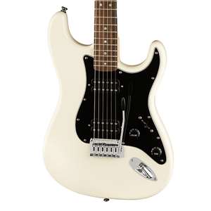 Squier Affinity Series Stratocaster HH - Olympic White with Laurel Fingerboard