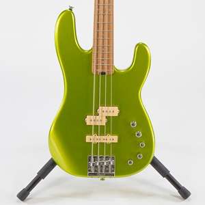 Charvel Pro-Mod San Dimas Bass PJ IV - Lime Green Metallic with Caramelized Maple Fingerboard