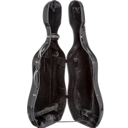 Howard Core CC4300 Fiberglass Cello Case - 4/4 Black