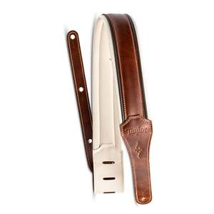 Taylor Renaissance 2.5" Leather Strap - Medium Brown