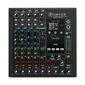 Mackie Onyx 8 - 8 Channel Premium Analog USB Mixer