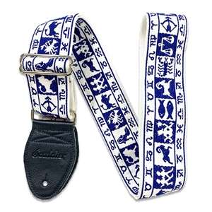 Souldier Strap - Zodiac Navy/White with Navy Leather