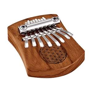Meinl Sonic Energy Solid "Flower of Life" Mini Kalimba - Red Zebrawood (8 Note)