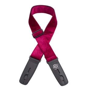 Lock-It Strap - Crushed Velvet Red