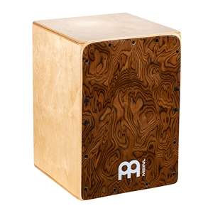 Meinl Percussion Jam Cajon - Birch with Burl Wood Frontplate