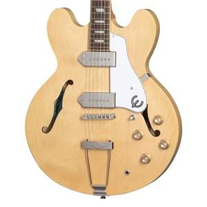 Epiphone Casino Hollow Body Archtop Electric Guitar - Natural with Pau Ferro Fingerboard