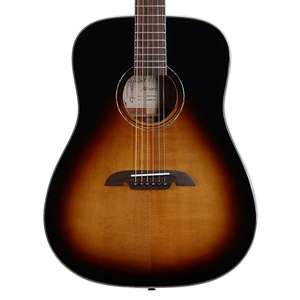 Alvarez Masterworks MD60EVB-DELUXE Dreadnought Acoustic-Electric Guitar - AAA Sitka Cured Top with Mahogany Back and Sides