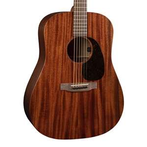 Martin D-15E Dreadnought Acoustic-Electric Guitar - Mahogany Top with Sapele Back and Sides