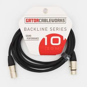 Gator Backline Series 10 Foot XLR Microphone Cable
