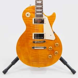 Gibson Les Paul Standard 50s Figured Top - Honey Amber with Rosewood Fingerboard