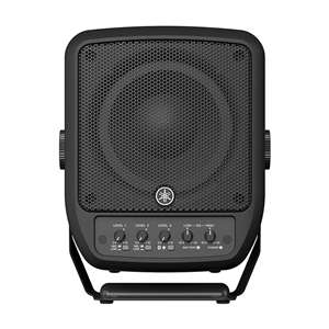 Yamaha Stagepas 100BTR Portable 6.5" Battery Powered PA Speaker with 3-Channel Mixer
