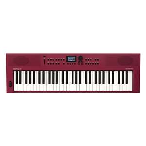 Strait Music - Roland GO:KEYS 3 Music Creation Keyboard - Dark Red