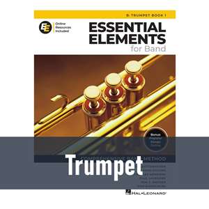 Essential Elements for Band with Online Resources - Trumpet (Book 1)