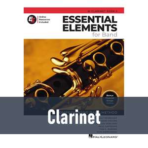 Essential Elements for Band with Online Resources - Clarinet (Book 2)