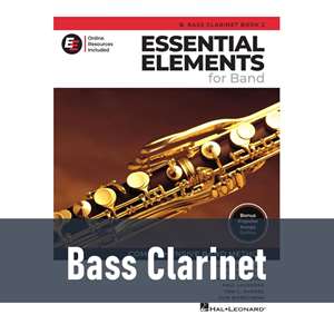 Essential Elements for Band with Online Resources - Bass Clarinet (Book 2)