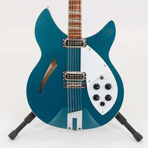 Rickenbacker 2019 360-12C63 12-String Semi-hollowbody - Teal with Original Case (Used)