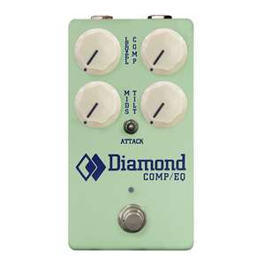 Diamond Comp/EQ Optical Compressor and Equalizer | Surf Green Edition