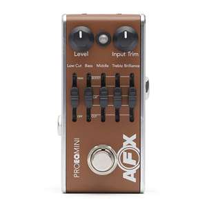 Fishman AFX Pro EQ Mini Acoustic Preamp & EQ Acoustic Guitar Pedal