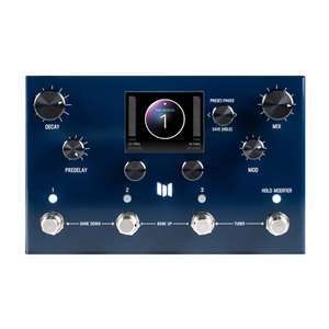 Meris MercuryX Modular Reverb System Effect Pedal with Assignable Expression
