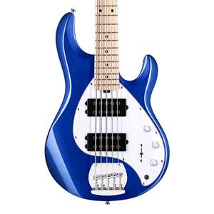 Sterling StingRay Ray 5HH - Cobra Blue with Maple Fingerboard
