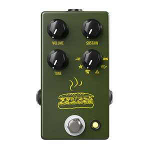 JHS Pedals Muffuletta Distortion / Fuzz Effect Pedal (Army Green)