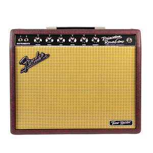 Fender Tone Master Princeton Reverb 12W 1x10 Lightweight Amplifier with Power Attenuator - Limited Edition Wine Red