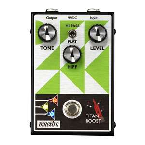 Maestro Titan Boost 25 dB Clean Boost Effect Pedal