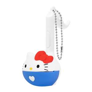 Otamatone Melody Sanrio Play-Along Synthesizer Keychain - Hello Kitty