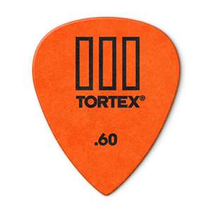 Dunlop Tortex TIII PICK .60MM - 12 Pack