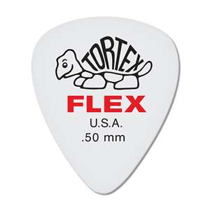 Dunlop Tortex Flex Standard Pick .50MM - 12 Pack