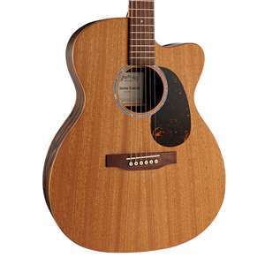 Martin X-Series OMC-X2E 000-14 Fret Cutaway Acoustic-Electric Guitar - Sapele Top with Ziricote Back and Sides