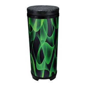 Remo Green and Clean Festival Tubano - 10" Diameter Skyndeep Black Fibersyn, 24.5" Deep