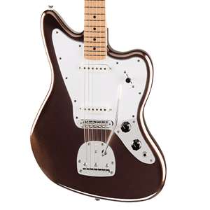 Squier Affinity Series Jaguar - Mystic Metallic Brown with Maple Fingerboard