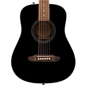 Fender California Standard Redondo Mini Dreadnought Acoustic Guitar - Black