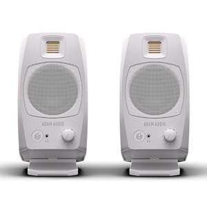Adam Audio D3V Desktop Studio Monitors - White (Pair)