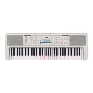 Yamaha EZ-310 61-key Touch-Sensitive Portable Keyboard with Lighted Keys - White