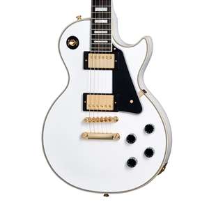 Epiphone Les Paul Custom - Alpine White with Ebony Fingerboard